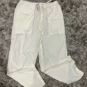 Relaxed linen beach pants